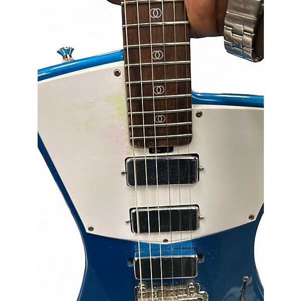 Used Sterling by Music Man ST. VINCENT Blue Solid Body Electric Guitar