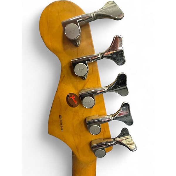 Vintage 1996 Fender  J Bass V Deluxe ATB W/C 2 Color Sunburst Electric Bass Guitar