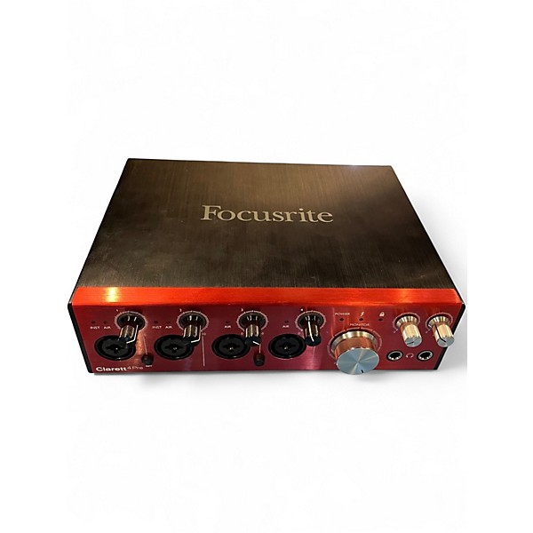 Used Focusrite Clarett 4Pre Thunderbolt Audio Interface