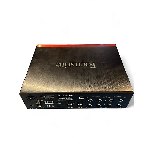 Used Focusrite Clarett 4Pre Thunderbolt Audio Interface