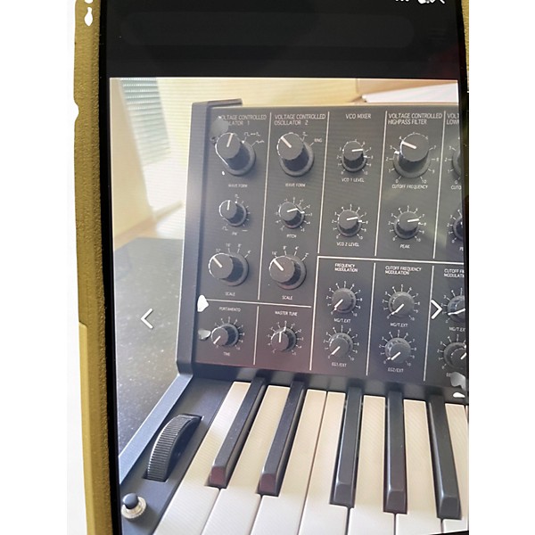 Used KORG MS20 Mini Semi-Modular 37 Key Analog Synthesizer