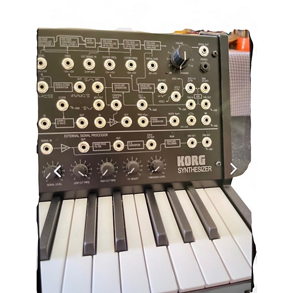 Used KORG MS20 Mini Semi-Modular 37 Key Analog Synthesizer