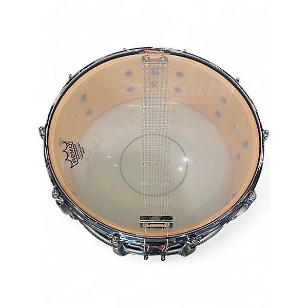 Used Pearl 14X5 Masters Premium Snare Black Drum