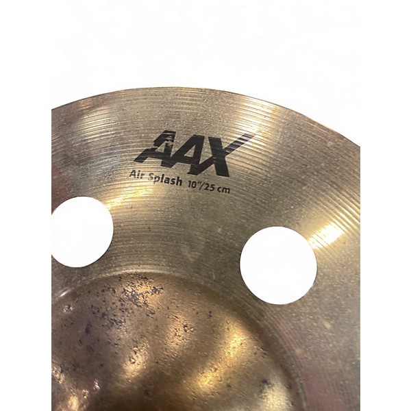 Used SABIAN 10in AAX Air Splash Cymbal