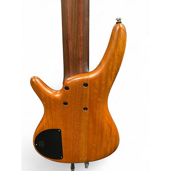 Used Ibanez Premium SDGR Natural Electric Bass Guitar