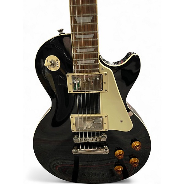Used Epiphone Les Paul Standard Black Solid Body Electric Guitar