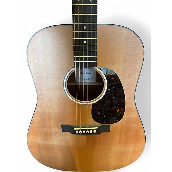 Used Martin D-10E Road Series Natural Acoustic Guitar