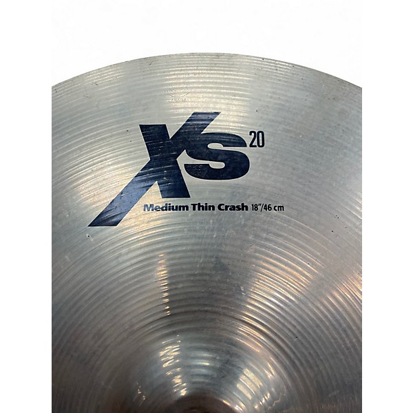 Used SABIAN 18in XS20 Crash Ride Cymbal
