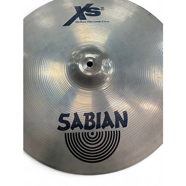 Used SABIAN 18in XS20 Crash Ride Cymbal