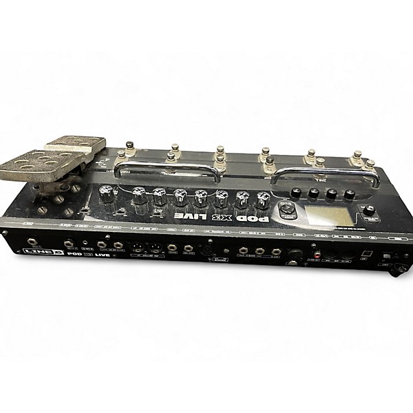 Used Line 6 Pod X3 Live Amp Modeler Effect Processor