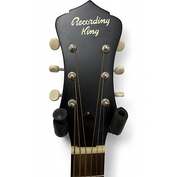 Used Recording King RPH-r1 Dirty Thirties Faded Tobacco Acoustic Electric Guitar
