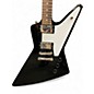 Used Epiphone Explorer Black Solid Body Electric Guitar