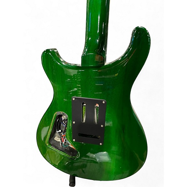 Used Harley Benton CST-24 Trans Green Solid Body Electric Guitar