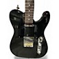 Used Partscaster t-type Black Solid Body Electric Guitar
