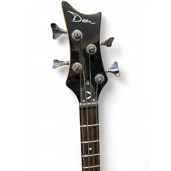 Used Dean Edge 09 4 String Black Electric Bass Guitar