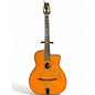 Vintage 1980s Gitane DG-255 Antique Natural Acoustic Electric Guitar thumbnail