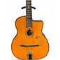 Vintage 1980s Gitane DG-255 Antique Natural Acoustic Electric Guitar