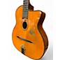 Vintage 1980s Gitane DG-255 Antique Natural Acoustic Electric Guitar