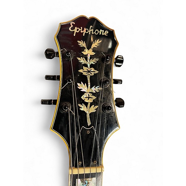Used 1991 Epiphone Emporer Vintage Sunburst Hollow Body Electric Guitar