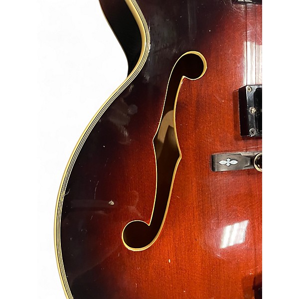 Used 1991 Epiphone Emporer Vintage Sunburst Hollow Body Electric Guitar