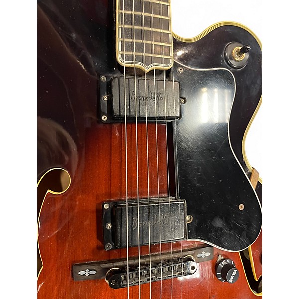 Used 1991 Epiphone Emporer Vintage Sunburst Hollow Body Electric Guitar