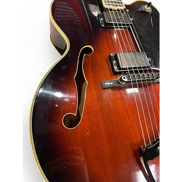 Used 1991 Epiphone Emporer Vintage Sunburst Hollow Body Electric Guitar