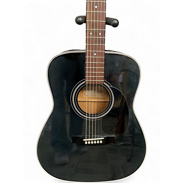 Used Takamine G 330B Black Acoustic Guitar