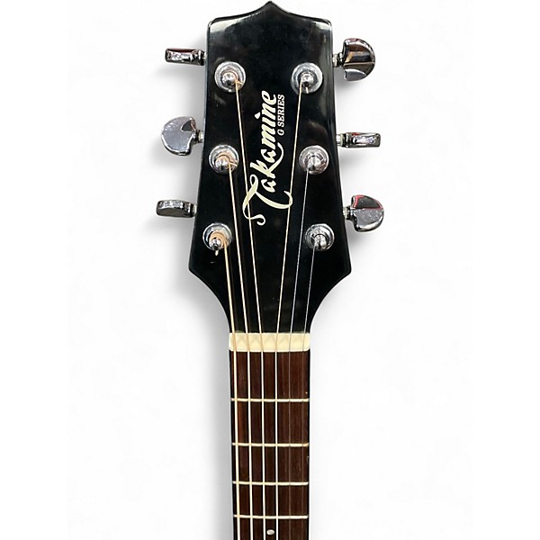 Used Takamine G 330B Black Acoustic Guitar