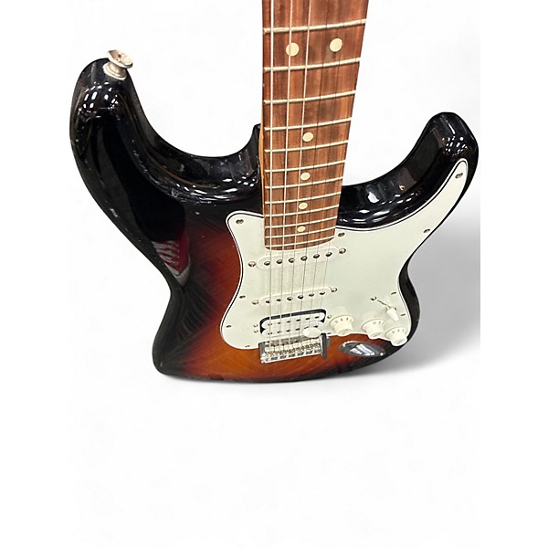 Used Fender MIM Stratocaster Sunburst Solid Body Electric Guitar