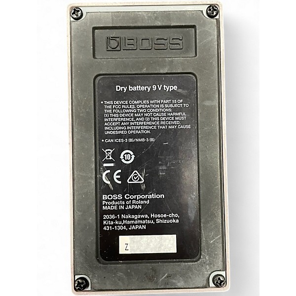Used BOSS DM2W Delay Waza Craft Effect Pedal