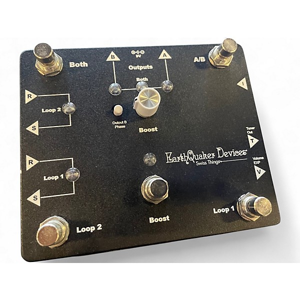 Used EarthQuaker Devices Swiss Things Pedalboard Reconciler Pedal