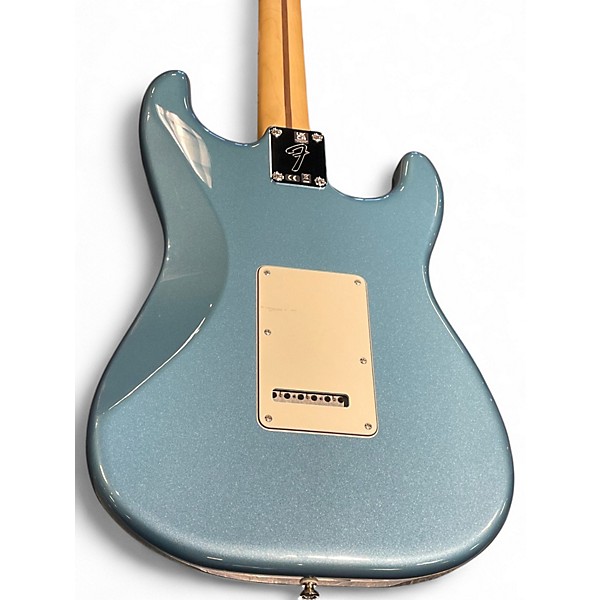 Used Fender Player Stratocaster LH BLUE Solid Body Electric Guitar