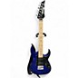 Used Ibanez MIKRO GIO ELECTRIC BLUE Solid Body Electric Guitar thumbnail