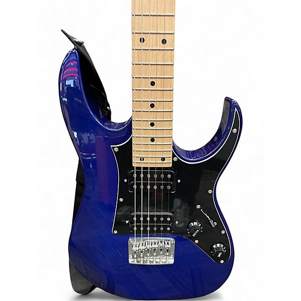 Used Ibanez MIKRO GIO ELECTRIC BLUE Solid Body Electric Guitar