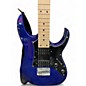 Used Ibanez MIKRO GIO ELECTRIC BLUE Solid Body Electric Guitar