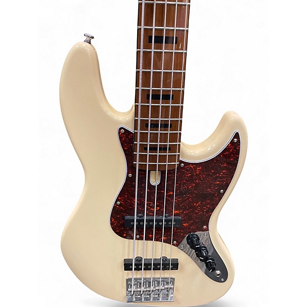 Used Sire MARCUS MILLER V5 Vintage White Electric Bass Guitar