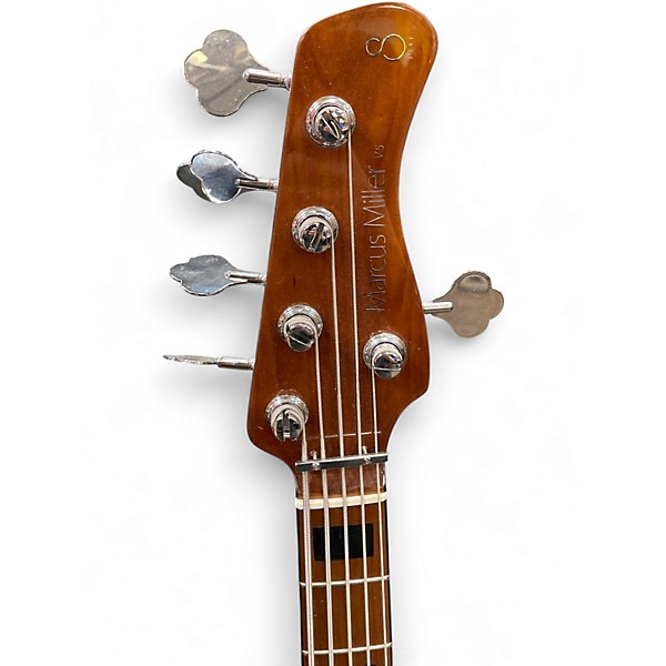 Used Sire MARCUS MILLER V5 Vintage White Electric Bass Guitar