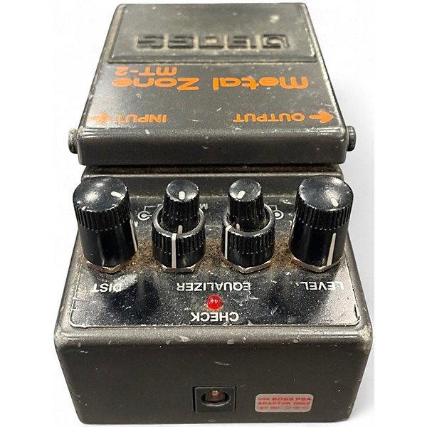 Used BOSS MT2 Metal Zone Distortion Effect Pedal