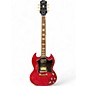 Used Epiphone SG Standard Red Solid Body Electric Guitar thumbnail