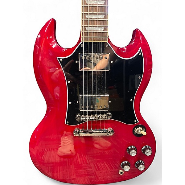 Used Epiphone SG Standard Red Solid Body Electric Guitar