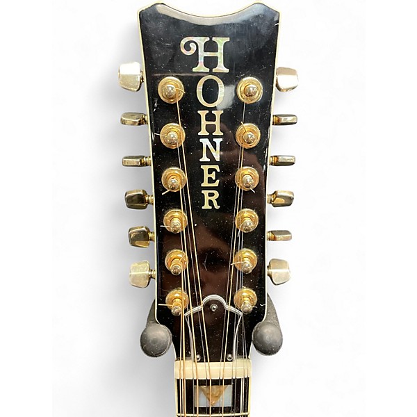 Vintage 1980 Hohner HG731 Natural 12 String Acoustic Guitar