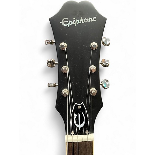 Used Epiphone Casino Worn Royal Olive Hollow Body Electric Guitar