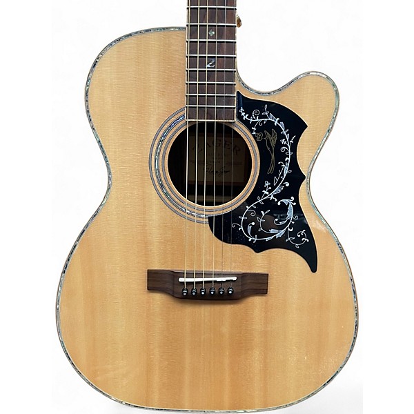 Used Zager ZAD-9000MCE Natural Acoustic Electric Guitar