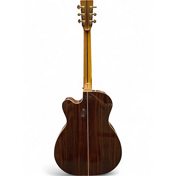 Used Zager ZAD-9000MCE Natural Acoustic Electric Guitar