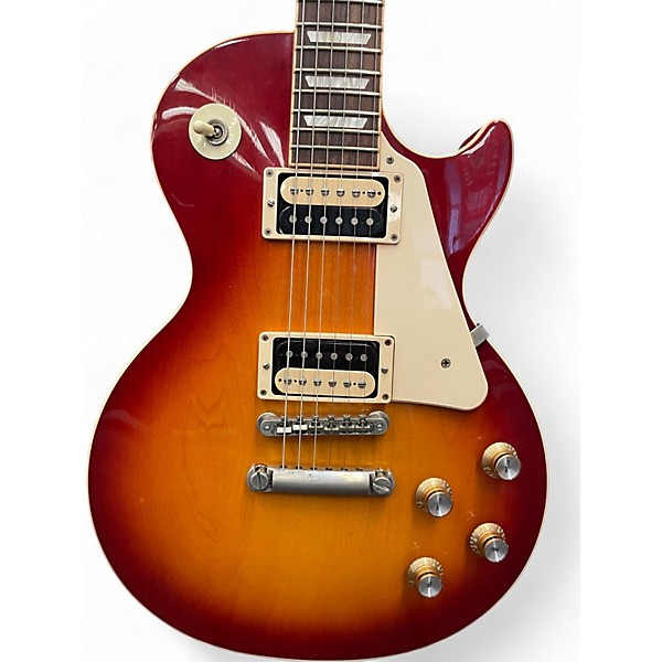 Used Gibson Les Paul Classic Heritage Sunburst Solid Body Electric Guitar