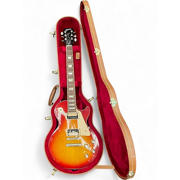 Used Gibson Les Paul Classic Heritage Sunburst Solid Body Electric Guitar