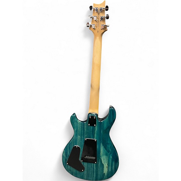 Used PRS SE Swamp Ash Special Iri Blue Solid Body Electric Guitar