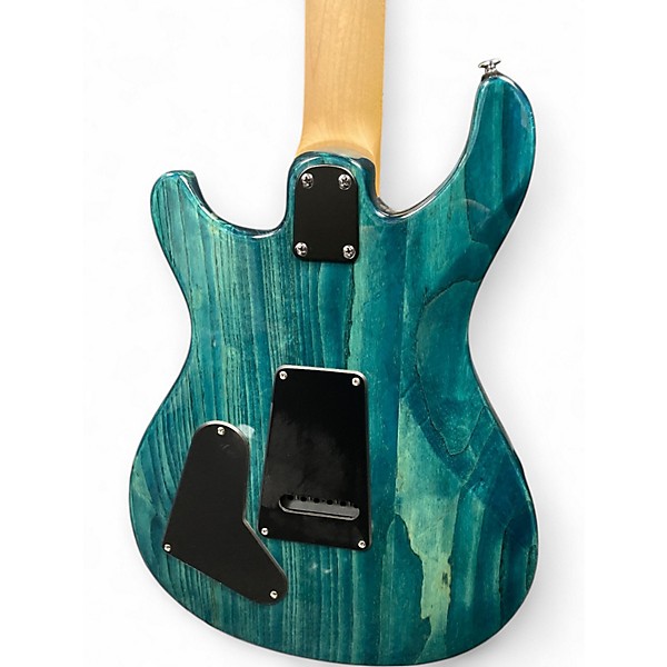 Used PRS SE Swamp Ash Special Iri Blue Solid Body Electric Guitar