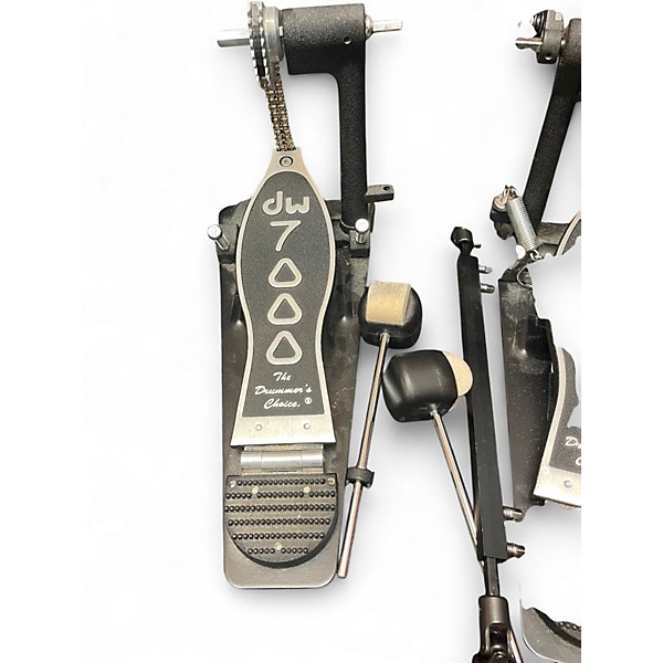 Used DW 7000 Series Double Double Bass Drum Pedal