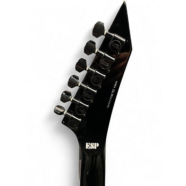 Used ESP LTD KH602 Kirk Hammett Signature Black Solid Body Electric Guitar